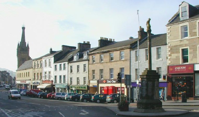Cupar High Street shops - See text below